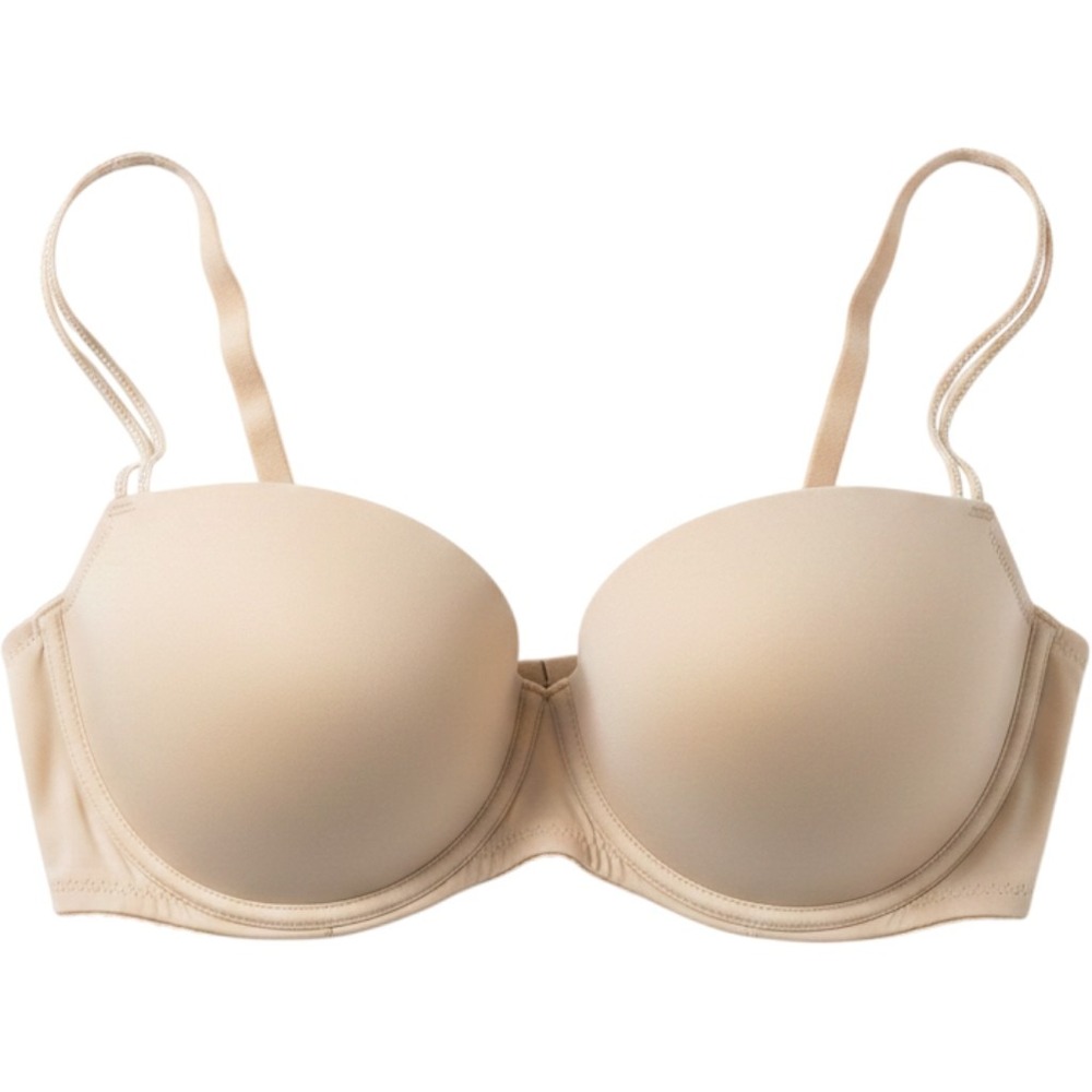 Marie Jo Avero Padded Balcony Bra Nude Beige Floral Lace 34E UK 75E EU